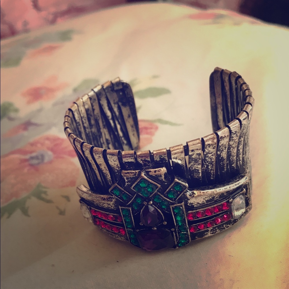 Zara embellished cuff bracelet